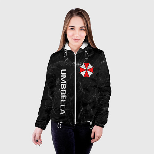 Женская куртка UMBRELLA CORP / 3D-Белый – фото 4