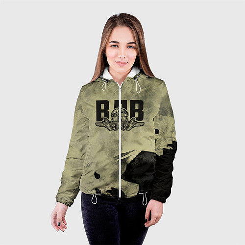 Женская куртка ВДВ / 3D-Белый – фото 4