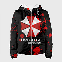Куртка с капюшоном женская UMBRELLA CORP, цвет: 3D-белый