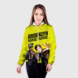 Куртка с капюшоном женская Brooklyn Nine-Nine, цвет: 3D-белый — фото 2