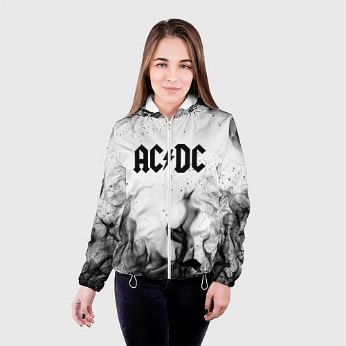 Женская куртка ACDC / 3D-Белый – фото 4