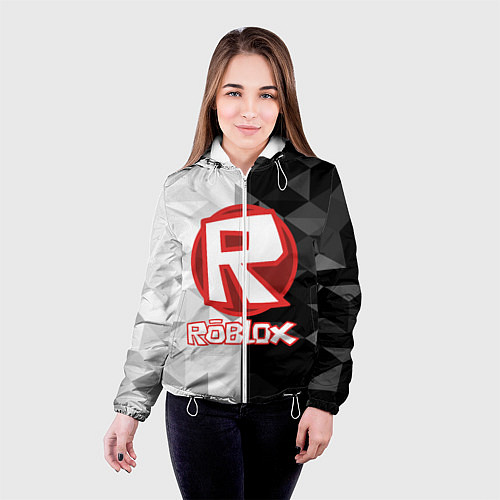 Женская куртка ROBLOX / 3D-Белый – фото 4