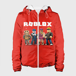 Куртка с капюшоном женская ROBLOX, цвет: 3D-белый