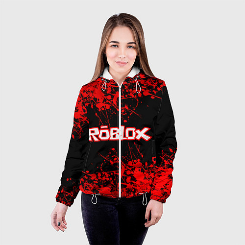 Женская куртка Roblox / 3D-Белый – фото 4