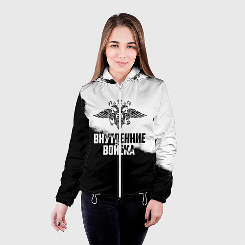 Женская куртка Внутренние Войска / 3D-Белый – фото 4