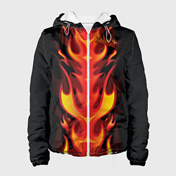 Куртка с капюшоном женская Judas Priest, цвет: 3D-белый