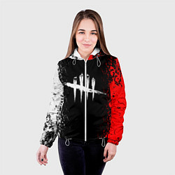 Куртка с капюшоном женская DEAD BY DAYLIGHT, цвет: 3D-белый — фото 2