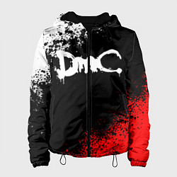 Куртка с капюшоном женская DEVIL MAY CRY DMC, цвет: 3D-черный