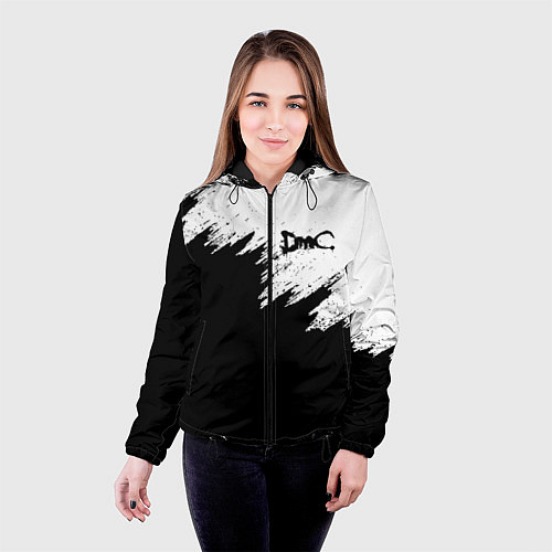 Женская куртка DEVIL MAY CRY DMC / 3D-Черный – фото 4