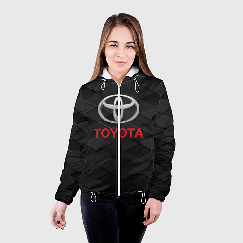 Женская куртка TOYOTA / 3D-Белый – фото 4