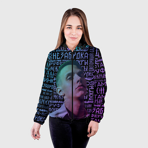 Женская куртка Тима Белорусских / 3D-Черный – фото 4