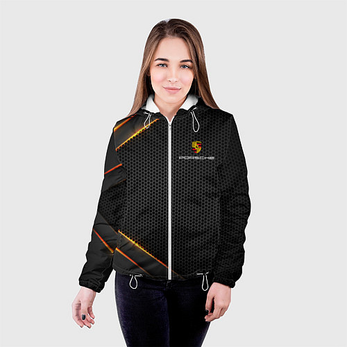 Женская куртка PORSCHE / 3D-Белый – фото 4