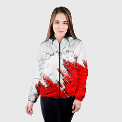 Куртка с капюшоном женская DEVIL MAY CRY, цвет: 3D-черный — фото 2