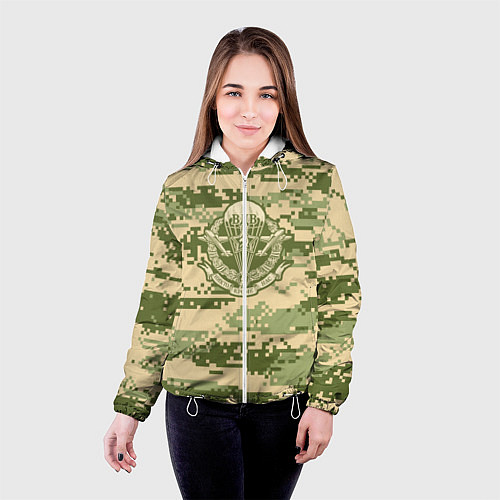 Женская куртка ВДВ СССР / 3D-Белый – фото 4