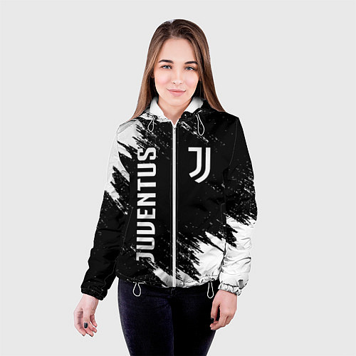 Женская куртка JUVENTUS / 3D-Белый – фото 4