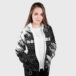 Куртка с капюшоном женская ROBLOX, цвет: 3D-белый — фото 2