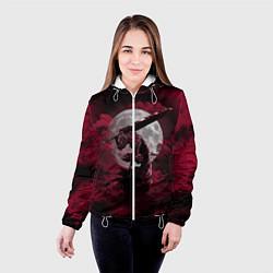 Куртка с капюшоном женская BERSERK, цвет: 3D-белый — фото 2