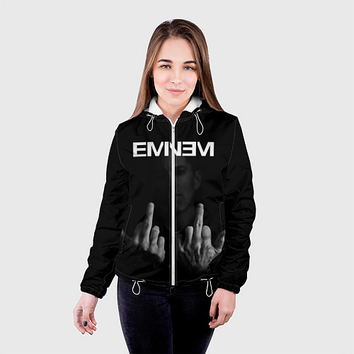 Женская куртка EMINEM / 3D-Белый – фото 4