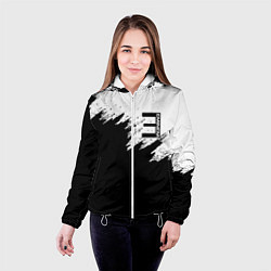 Куртка с капюшоном женская EMINEM, цвет: 3D-белый — фото 2