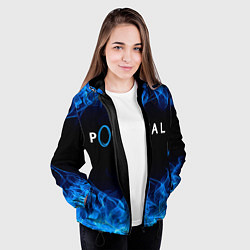 Куртка с капюшоном женская PORTAL, цвет: 3D-черный — фото 2