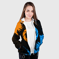 Куртка с капюшоном женская PORTAL, цвет: 3D-белый — фото 2