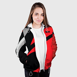 Куртка с капюшоном женская Fortnite, цвет: 3D-белый — фото 2