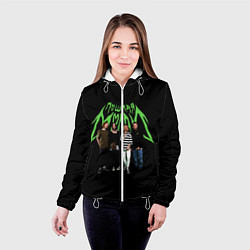 Куртка с капюшоном женская ПОШЛАЯ МОЛЛИ, цвет: 3D-белый — фото 2