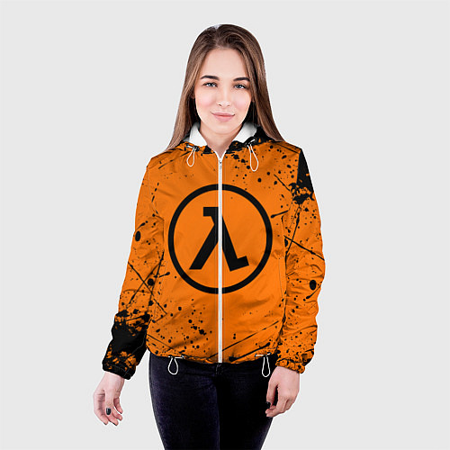 Женская куртка HALF-LIFE / 3D-Белый – фото 4