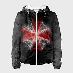 Куртка с капюшоном женская RESIDENT EVIL 3, цвет: 3D-белый