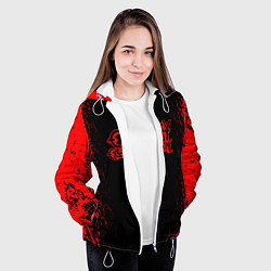 Куртка с капюшоном женская Ozzy Osbourne, цвет: 3D-белый — фото 2