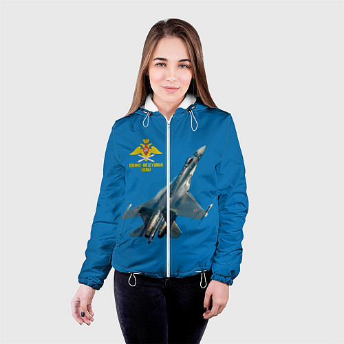 Женская куртка ВВС / 3D-Белый – фото 4