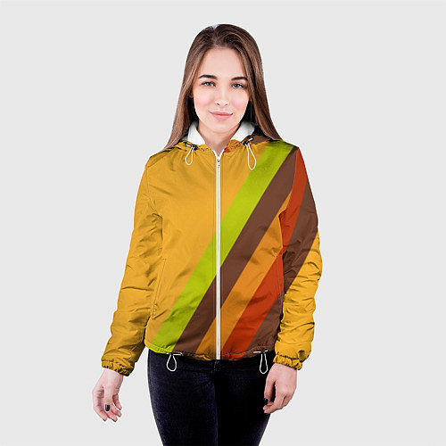 Женская куртка Fortnite Doggo / 3D-Белый – фото 4