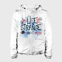 Куртка с капюшоном женская LIFE IS STRANGE, цвет: 3D-белый