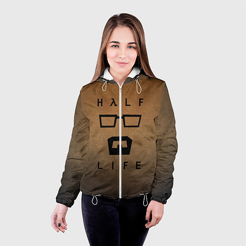 Женская куртка HALF-LIFE / 3D-Белый – фото 4