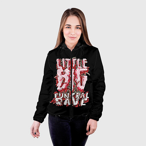 Женская куртка Little Big / 3D-Черный – фото 4