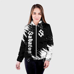 Куртка с капюшоном женская SABATON, цвет: 3D-белый — фото 2