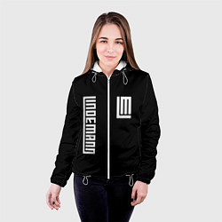 Куртка с капюшоном женская LINDEMANN, цвет: 3D-белый — фото 2