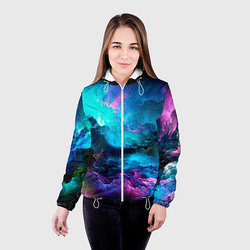 Женская куртка Fantasy / 3D-Белый – фото 4