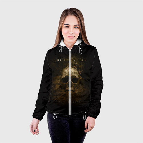 Женская куртка ARch Enemy 37 / 3D-Белый – фото 4