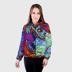 Куртка с капюшоном женская HYPERBEAST, цвет: 3D-черный — фото 2