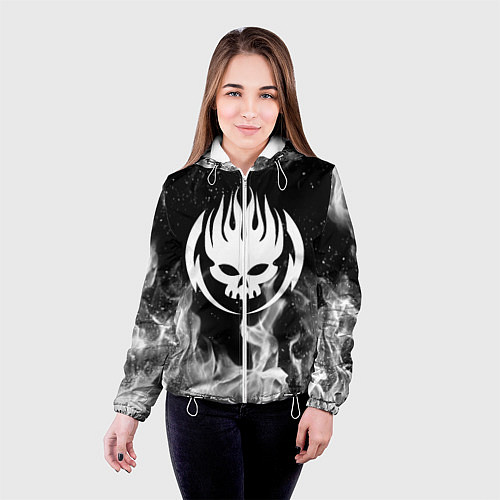 Женская куртка THE OFFSPRING / 3D-Белый – фото 4