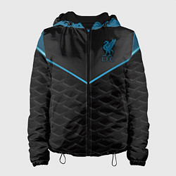 Куртка с капюшоном женская Liverpool FC, цвет: 3D-черный