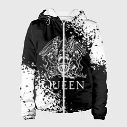 Куртка с капюшоном женская QUEEN, цвет: 3D-белый