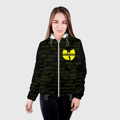 Женская куртка WU-TANG CLAN / 3D-Белый – фото 4