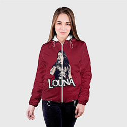 Куртка с капюшоном женская Louna, цвет: 3D-белый — фото 2