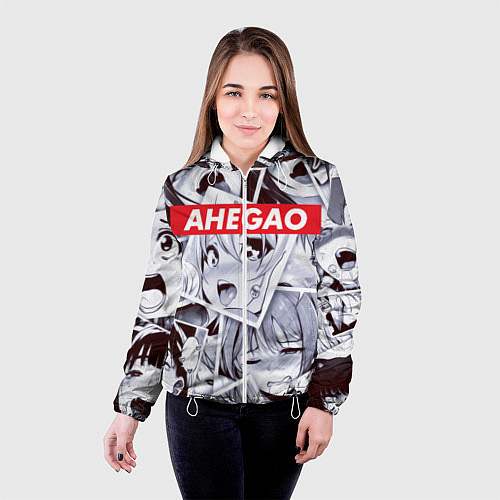 Женская куртка АХЕГАО / 3D-Белый – фото 4