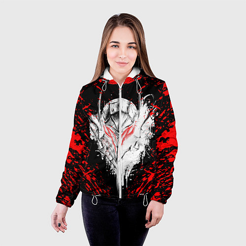 Женская куртка BERSERK / 3D-Белый – фото 4