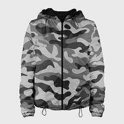 Женская куртка КАМУФЛЯЖ GRAY