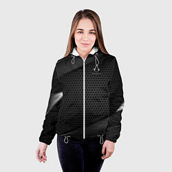 Куртка с капюшоном женская Assassins Creed, цвет: 3D-белый — фото 2