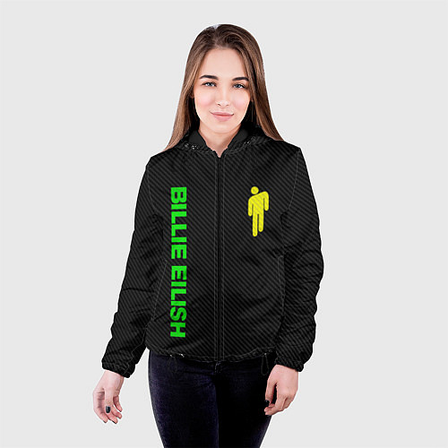 Женская куртка BILLIE EILISH CARBON / 3D-Черный – фото 4